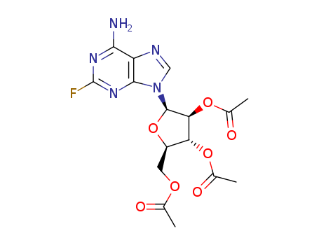 2-Fluoro-9-β-D-(2',3',5'-tri-O-
acetyl arabinofuranosyl)-adenine