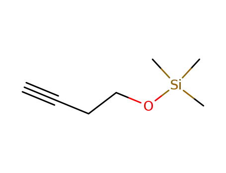 Molecular Structure of 17869-75-9 (1-TRIMETHYLSILYLOXY-3-BUTYNE)