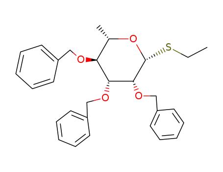 ethyl 2,3,4-tri-O-benzyl-1-thio-β-L-rhamnopyranoside