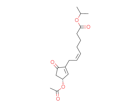 (3R,Z)-7-(3-acetoxy-5-oxocyclopent-1-en-1-yl)-hept-5-enoate