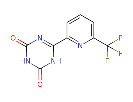 6-[6-(Trifluoromethyl)-2-pyridinyl]-1,3,5-triazine-2,4(1H,3H)-dione