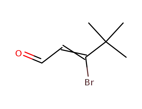 3-bromo-4,4-dimethyl-2-pentenal