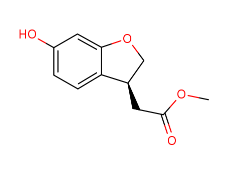 (S)-Methyl 2-(6-hydroxy-2,3-dihydrobenzofuran-3-yl)acetate