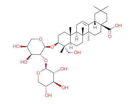 Molecular Structure of 38631-44-6 (Akebia saponin B)