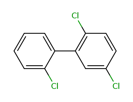 Molecular Structure of 37680-65-2 (2,2',5-TRICHLOROBIPHENYL)