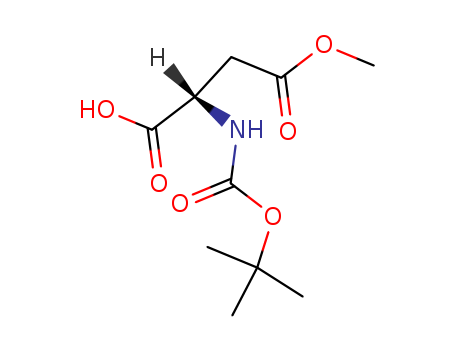 (S)-2-((tert-Butoxycarbonyl)aMino)-4-Methoxy-4-oxobutanoic acid