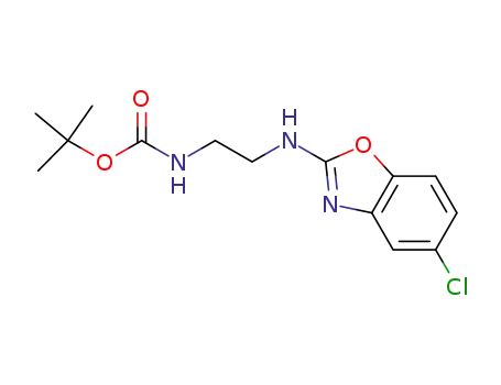 tert-butyl 2-(5-chlorobenzo[d]oxazol-2-ylaMino)ethylcarbaMate