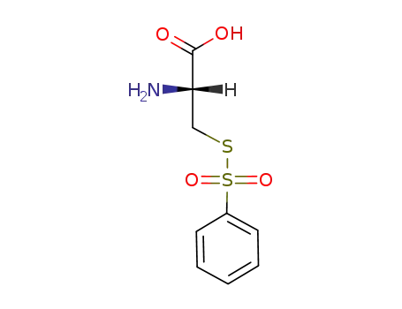 Molecular Structure of 97512-83-9 (S-(phenylsulfonyl)-L-cysteine)