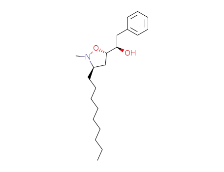 (R)-1-((3R,5S)-2-Methyl-3-nonyl-isoxazolidin-5-yl)-2-phenyl-ethanol