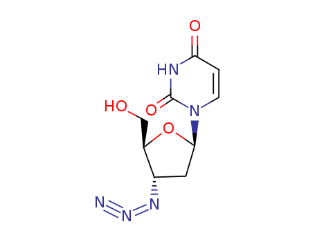 Uridine,3'-azido-2',3'-dideoxy-