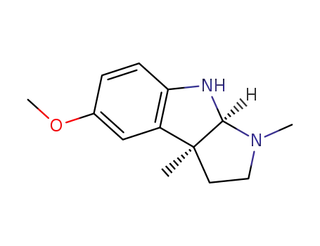 (3aS,8aS)-5-Methoxy-1,3a-dimethyl-1,2,3,3a,8,8a-hexahydro-pyrrolo[2,3-b]indole
