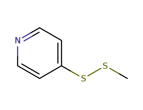 Molecular Structure of 96848-60-1 (methyl 4-pyridyl disulfide)
