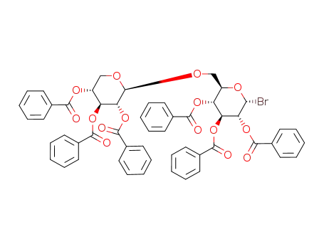 2,3,4-tri-O-benzoyl-β-D-xylopyranosyl-(1->6)-2,3,4-tri-O-benzoyl-α-D-glucopyranosyl bromide