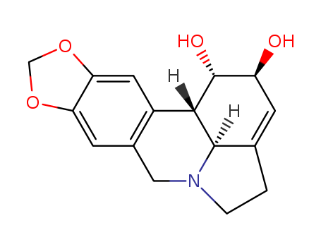 1H-[1,3]Dioxolo[4,5-j]pyrrolo[3,2,1-de]phenanthridine-1,2-diol,2,4,5,7,12b,12c-hexahydro-, (1S,2S,12bS,12cS)-