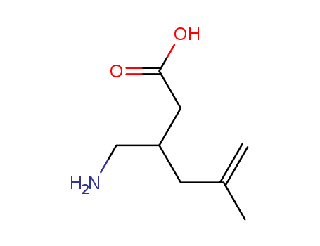 3-(aminomethyl)-5-methylhex-5-enoic acid