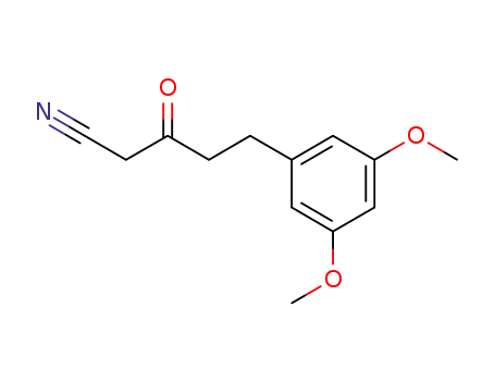 5-(3,5-디메톡시페닐)-3-옥소펜탄니트릴