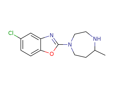 Benzoxazole, 5-chloro-2-(hexahydro-5-Methyl-1H-1,4-diazepin-1-yl)-