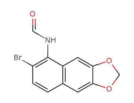 N-(6-Bromo-naphtho[2,3-d][1,3]dioxol-5-yl)-formamide