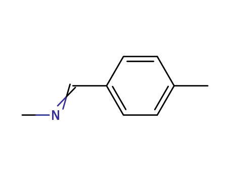 Molecular Structure of 17972-13-3 (N-methyl-1-(p-tolyl)methanimine)