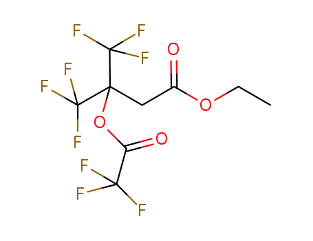 Molecular Structure of 1002724-25-5 (ethyl 4,4,4-trifluoro-3-trifluoroacetyl-butanoate)