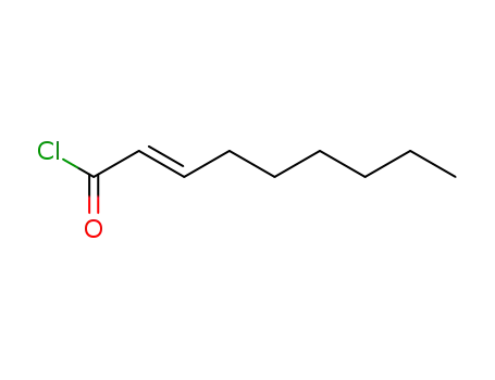 Molecular Structure of 60784-27-2 ((E)-non-2-enoic acid chloride)