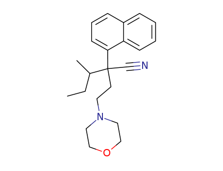 4-Morpholinebutanenitrile,a-(1-methylpropyl)-a-1-naphthalenyl-