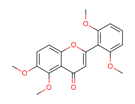 4H-1-Benzopyran-4-one,2-(2,6-dimethoxyphenyl)-5,6-dimethoxy-