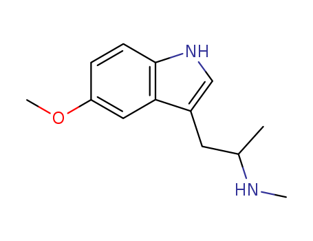 1H-Indole-3-ethanamine, 5-methoxy-N,a-dimethyl-