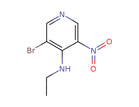 3-bromo-N-ethyl-5-nitropyridin-4-amine