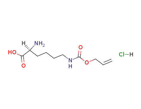 Molecular Structure of 147529-99-5 (6-N-ALLOC-L-LYSINE)