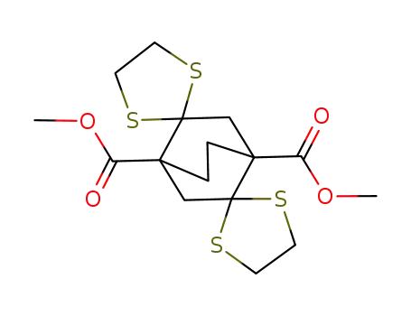 dimethyl 1'H,4'H-dispiro[1,3-dithiolane-2,2'-bicyclo[2.2.2]octane-5',2''-[1,3]dithiolane]-1',4'-dicarboxylate