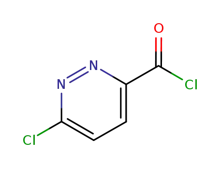 Molecular Structure of 6531-04-0 (6-chloropyridazine-3-carbonyl chloride)