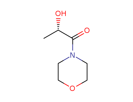 Morpholine, 4-[(2S)-2-hydroxy-1-oxopropyl]- CAS No  146432-17-9