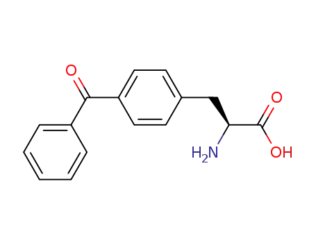 Molecular Structure of 104504-45-2 (L-4-BENZOYLPHENYLALANINE)