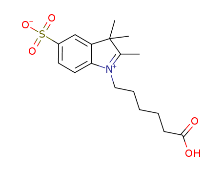 1-(5-Carboxypentyl)-2,3,3-trimethyl-3H-indol-1-ium-5-sulfonate