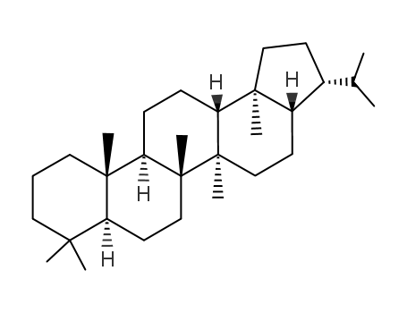 Molecular Structure of 13849-96-2 (17ALPHA(H),21ALPHA(H)-HOPANE)