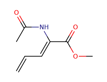 2,4- 펜타 디에 노산, 2- (아세틸 아미노)-, 메틸 에스테르 (9CI)