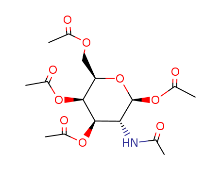 (2S,3R,4R,5R,6R)-3-Acetamido-6-(acetoxymethyl)-tetrahydro-2H-pyran-2,4,5-triyl triacetate cas no. 3006-60-8 98%