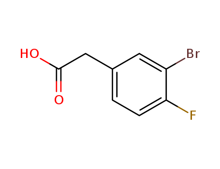 3-Bromo-4-fluorophenylacetic acid cas no. 194019-11-9 98%