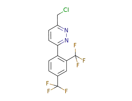 3-(2,4-bis-trifluoromethyl-phenyl)-6-chloromethyl-pyridazine