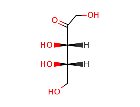 Molecular Structure of 5556-48-9 (erythro-2-Pentulose (9CI))