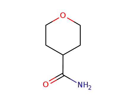 Molecular Structure of 344329-76-6 (TETRAHYDRO-2H-PYRAN-4-CARBOXAMIDE)