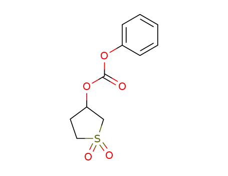 Carbonic acid 1,1-dioxo-tetrahydro-1λ<sup>6</sup>-thiophen-3-yl ester phenyl ester