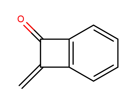 Molecular Structure of 88180-40-9 (Bicyclo[4.2.0]octa-1,3,5-trien-7-one, 8-methylene-)