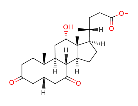12alpha-Hydroxy-3,7-dioxo-5beta-cholan-24-oic Acid