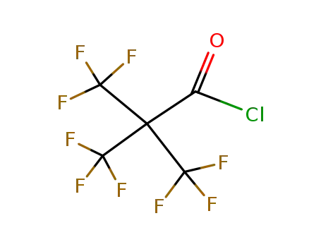 3,3,3-trifluoro-2,2-bis-trifluoromethyl-propionyl chloride