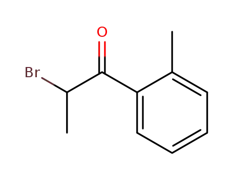 Molecular Structure of 1451-84-9 (2-bromo-2-methylpropiophenone)