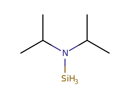 Molecular Structure of 908831-34-5 (Silanamine, N,N-bis(1-methylethyl)-)