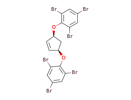 Rel-(3R,5S)-3,5-bis(2,4,6-tribromophenoxy)cyclopent-1-ene