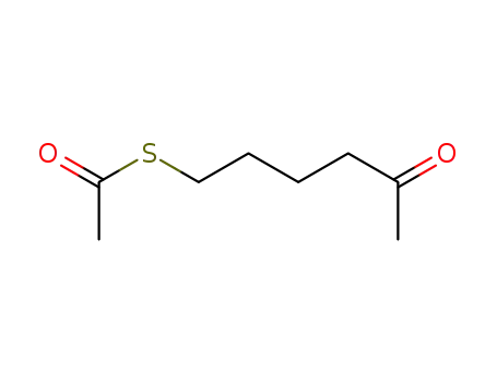 Molecular Structure of 108419-94-9 (S-(5-oxohexyl) ethanethioate)